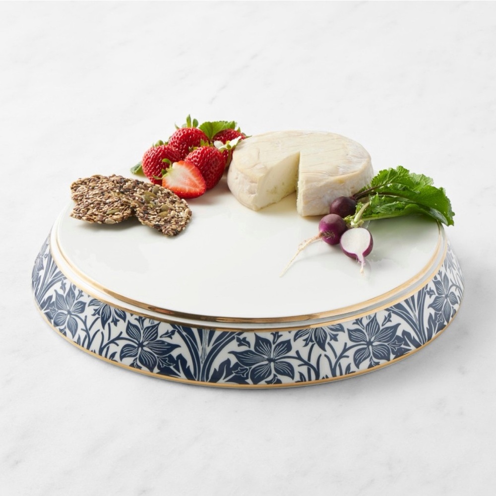 RARE Morris & Co. x Williams Sonoma Bluebell Cheese Tray, MSRP $125